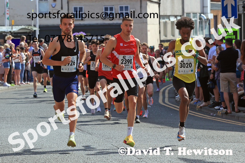 Darlington 10k Road Race, 2026 Darlington 10k 5k and 3k Road Race, Sunday, August 2nd. Photo: David T. Hewitson/Sports for All Pics
